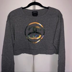 ❌SOLD❌ Stüssy Cropped Sweatshirt